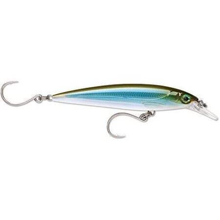 Rapala XRap Long Cast 12 Slashbait, Moss Back Shiner 434 114 Oz SXRL12MBS